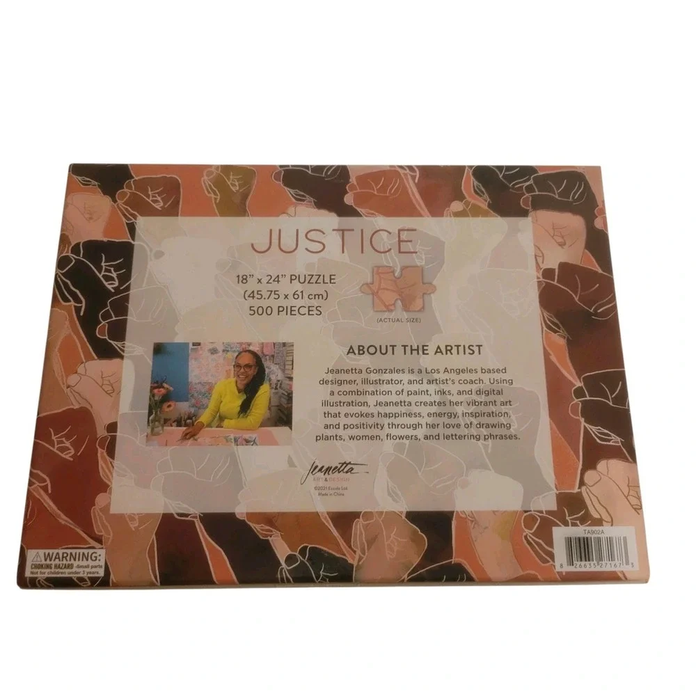 Jeanetta Art & Design justice 500pc